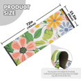 thumbnail image 5 of Yayeee Runner Rug for Bedroom 2'x6' Machine Washable Hallway Non Slip Mat, Retro Pink Floral, 5 of 8
