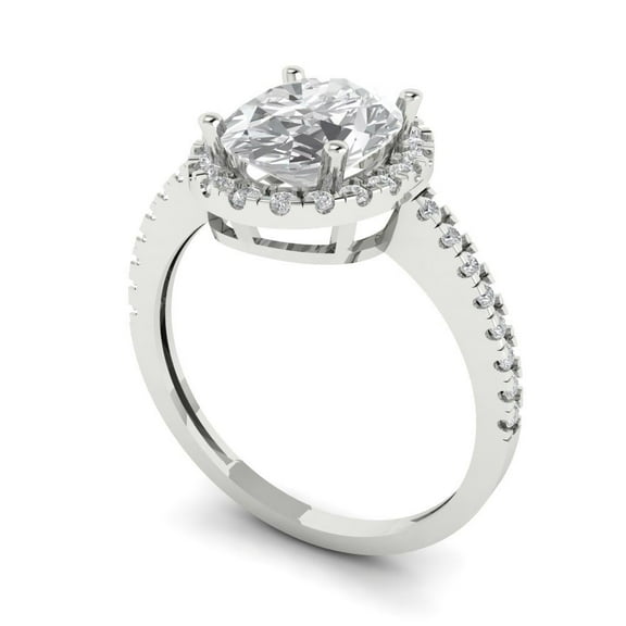 2.7ct Round Cut Blue Sapphire 18k Yellow Gold Engraving Statement Bridal Wedding Halo Designer Ring Size 4.25