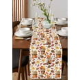thumbnail image 2 of Table Runners 72 Inches Long Dress Scarves, Brown Pine Cones Fall Farmhouse Kitchen/Dining Table Runner, Coffee Tablerunners, Thanksgiving Berry Autumn Maple Leaves Farmhouse 13x72 Inch, 2 of 7