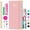 Pink, variant on ROBCURSE 2027 Planner Weekly and Monthly, Jan 2027 - Dec 2027, A4 Large Spiral Calendar Planner Notebook with 12 Monthly Tabs, 4 stickers, Inner Pocket, 8.5" x 11", for Goal Setting, Organize Tasks