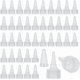 thumbnail image 1 of 100 tapones exprimibles 24/410 para botellas, transparentes, de repuesto, con cabezales de presión para botellas de plástico de 0,9 pulgadas de diámetro interior y tapones de rosca de plástico., 1 of 9