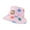 Pink, variant on hengsof Kids Hats Breathable and Cute Boys Girls Summer Bucket Travel Beach Sun Hat Cap Wide Brim for Toddler Children