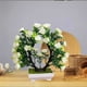 thumbnail image 1 of Flores artificiales, bonsáis artificiales en maceta, macetas de plástico para sala de estar, comedor, mesa de TV, mueble de centro, decoración, adornos, flores artificiales, bonsáis, plantas, 1 of 7