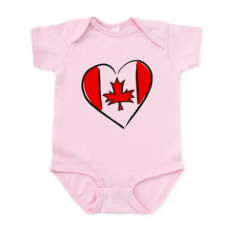 

CafePress - I Love Canada Infant Bodysuit - Baby Light Bodysuit