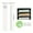 Argent 20cm, variante sur Veilleuse Led Lumière sous Armoire Détecteur de Mouvement Lumière de Placard USB Rechargeable Éclairage de Cuisine Lampe Cuboïde 50cm Blanc Froid 6000K