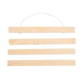 thumbnail image 2 of Wood Poster Hanger,  Poster Hanger Frame Multipurpose Easy Operation Replaceable Pine Easy To Install  for Prints for Photos, 2 of 7