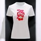thumbnail image 3 of Playera Blusa De Cerezas Cherry Vibes Vintage Color Blanco Talla Mediana Marca Emil SaEs, 3 of 4