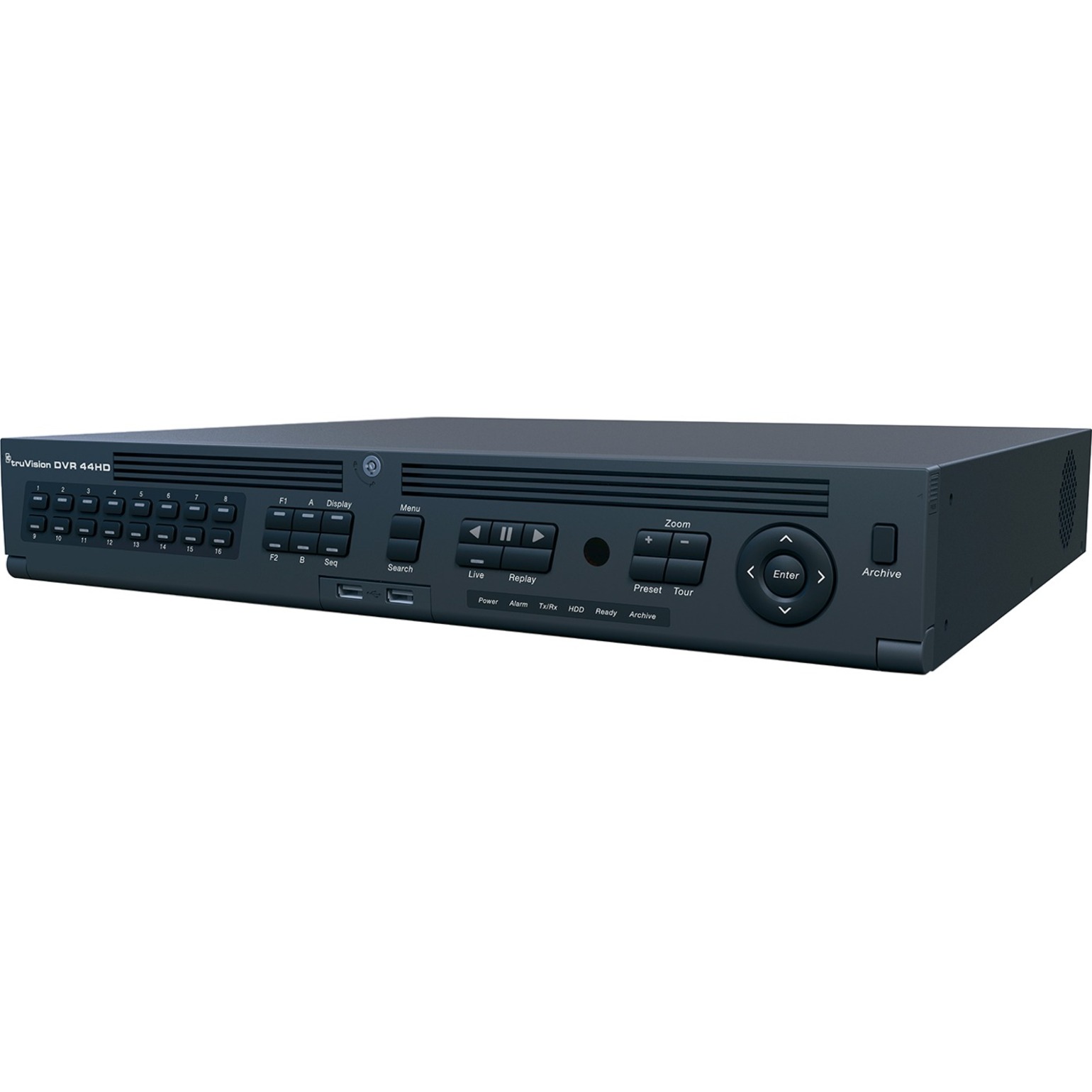 Interlogix DVR 44HD High Definition Over Coax Hybrid Video Recorder, 4