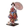 thumbnail image 3 of Muñecas Geisha japonesas étnicas, muñecas Vintage folclóricas de 12 ", muñeca Geisha asiática, muñeca Oriental para decoración de mesa, regalo para ni Estilo D, 3 of 8