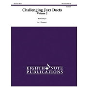 Alfred 81-TE18259 Challenging Jazz Duets Book - Volume 2