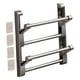 thumbnail image 4 of Zapatero de pared plegable de 2 niveles, fácil de instalar, multiusos. 30 centímetros, 4 of 9