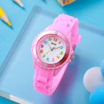thumbnail image 3 of Reloj de cuarzo moderno para profesores de tiempo con correa de nailon: reloj analógico perfecto para aprender a decir la hora desde temprano. Adorable reloj para niños y niñas., 3 of 4