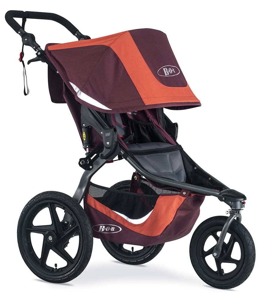 bob stroller orange