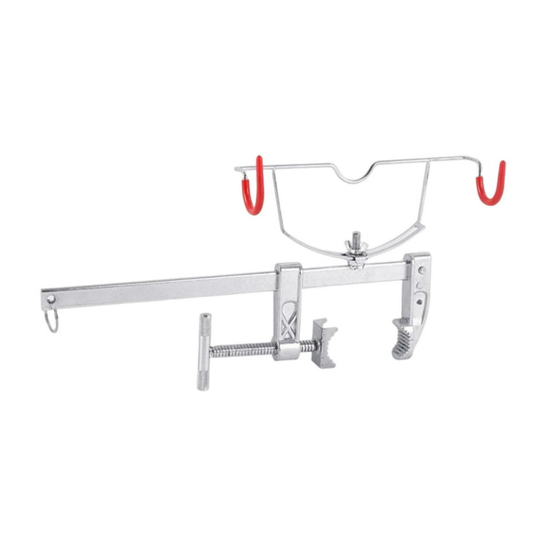 Universal Clamp on Fishing Rod Holder Adjustable Bracket Stand