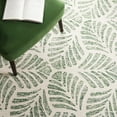 thumbnail image 6 of SAFAVIEH Jardin Cyan Leaves Area Rug, Ivory/Green, 3' x 5', 6 of 8