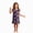 N211-Dark Purple, variant on NOLDARES Halloween Girls Nightgowns Kids Flutter Short Pajamas Nightdress Princess Nightgown Sleep Dress(N211-Black)