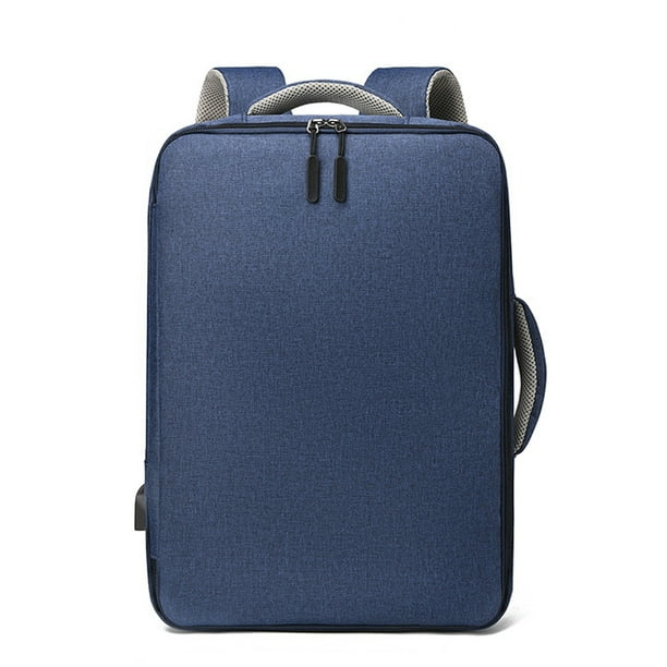 Adecuado para mochila para portátil de 15,6 pulgadas, mochila de negocios con puerto de carga USB