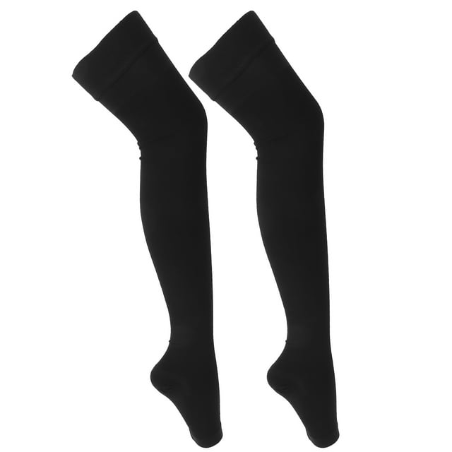 Open Toe Stockings, Compression Stockings Skin-friendly Elasticity Comfortable For Work For Multiple Places S,M,L,XL,XXL