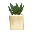 thumbnail image 3 of Kibo Mini Faux Succulent Gold Pot, 3 of 4