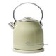 thumbnail image 1 of Hervidor eléctrico vintage, hervidor doméstico, acero inoxidable 304 auto power off hervir tetera de agua, verde matcha 1.5L XianweiShao 1327537062486, 1 of 4
