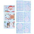 thumbnail image 4 of Calcomanías navideñas, 9 pegatinas navideñas, lindas decoraciones para fiestas navideñas, pegatinas navideñas para ventanas, características de vanguardia Jadeshay  A, 4 of 8