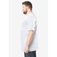 thumbnail image 3 of Boulder Creek By Kingsize Men's Big & Tall  Heavyweight Crewneck Pocket T-Shirt, 3 of 5