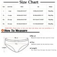 thumbnail image 2 of fatyb Womens Underwear High Waist Soft Ladies Cotton Panties Stretch Full Coverage Comfortable Briefs, 2 of 3