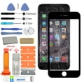 thumbnail image 1 of GreenHome Reemplace la lente delantera de la pantalla de cristal exterior delantera Kits de pegamento UV para iPhone 6 / 6S / 7/8 Plus X greenhome iPhone X, 1 of 7