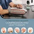 thumbnail image 3 of LifePro Legra Plus Hand Massager with Heat and Compression for Arthritis Relief Portable Electric Hand Massager with 5 Modes, Vibration, and Pressure Point Therapy - White, 3 of 8