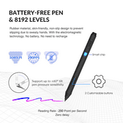 VEIKK A50 Drawing Tablet 10X6 inch with 8 Hot Keys and Touch Pad for Windows,Mac,Linux