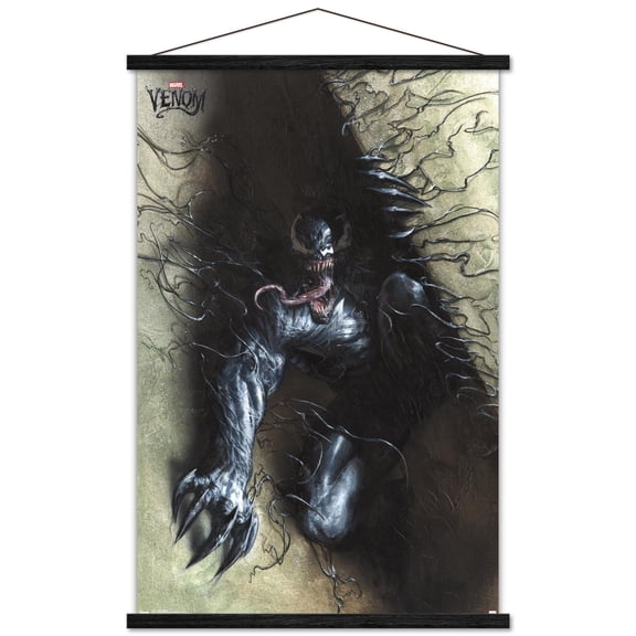 Marvel Comics - Venom - Shadows Wall Poster with Magnetic Frame, 22.375" x 34"
