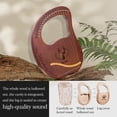 thumbnail image 3 of Arpa para lira VixxNoxx, 19 cuerdas, caoba, con kit, 3 of 7