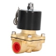 thumbnail image 4 of Válvula Solenoide eléctrica estructura de latón bobina de cobre 1 vía que fluye válvula solenoide normalmente cerrada de 2 puertos DC24V, 4 of 14