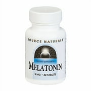 Source Naturals Melatonin 5 mg - 60 Tablets
