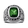 Personalized Men's Sheriff Department Ring available in Valadium Metals,Silver Plus, 10kt and 14kt Yellow and White Gold