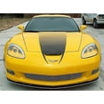 thumbnail image 3 of 2pcs Headlight Eyebrow Kit for 2005-2013 Corvette C6 Polished Chrome-Plated ABS, 3 of 6