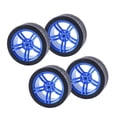 thumbnail image 1 of Rueda de Coche de Motor TT de Neumático de Goma 4 Piezas para Coche Robot RC Modelo Coche Juguete para Niños # 2, 1 of 9