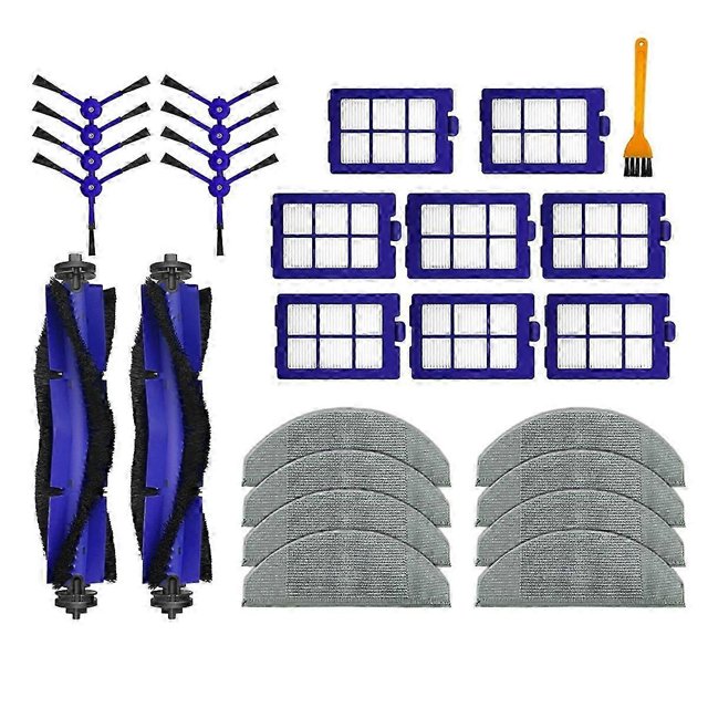 For Eufy RoboVac X8 Hybrid Kit Spare Parts Accessories Main Side Brush Hepa Filter Mop Cloths Wipe R