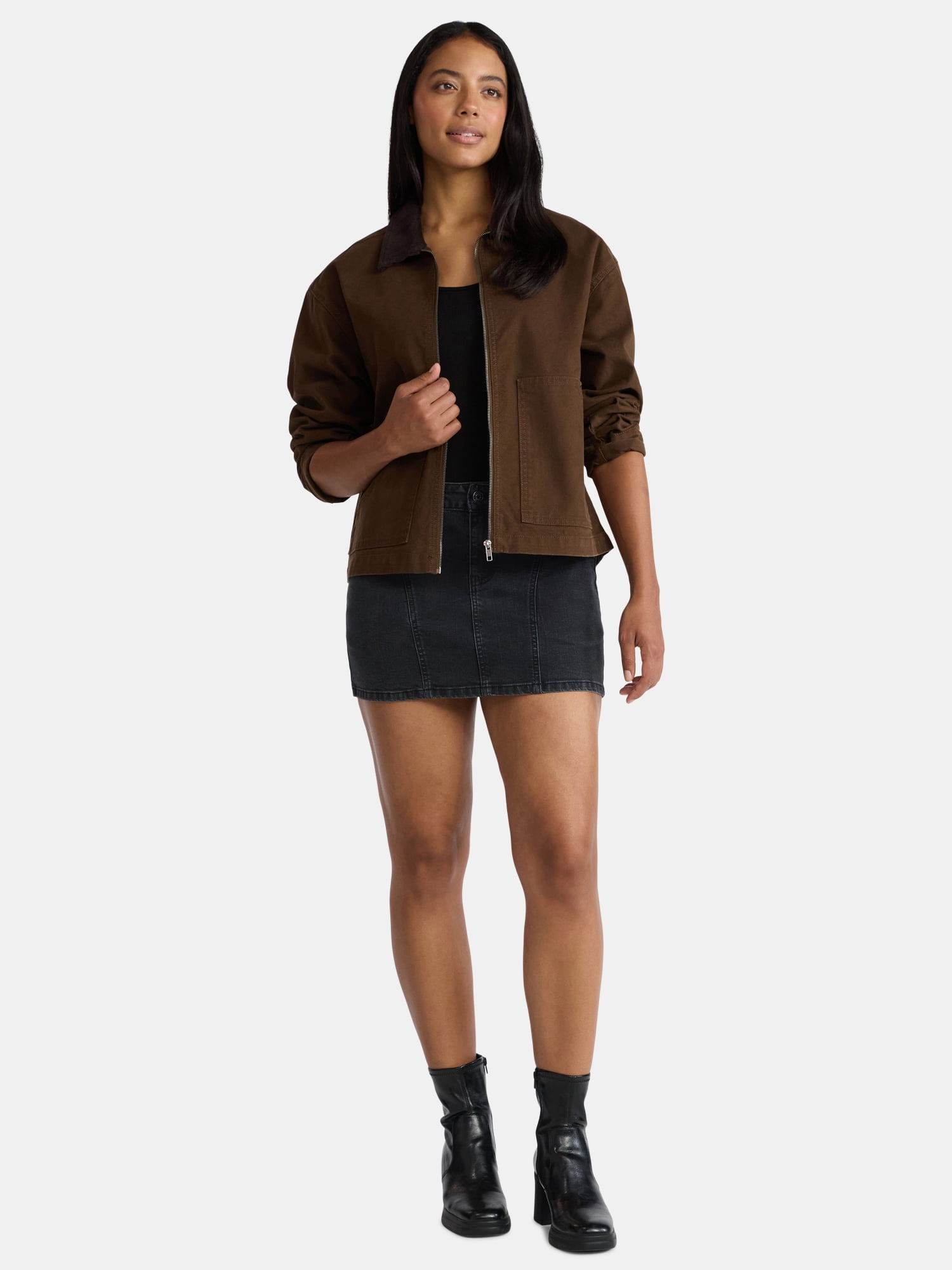 Madden NYC Women's Denim Mini Skirt, Sizes XXS-XXL