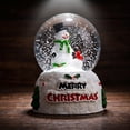 thumbnail image 4 of Fmbmuo Christmas Snow With Light Resin Glass Snowball Ornament Light Up Holiday Desktop Decor Xmas Gift For Kids Home Tabletop Decoration, 4 of 6