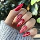 thumbnail image 5 of Juego de 3 placas de estampado de uñas con diseño de llamas y corazones de fuego, 54 patrones, plantillas para uñas, placa de acero inoxidable para estampar imágenes de uñas., 5 of 7