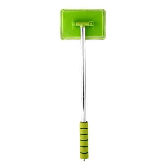 OIUR Window Squeegee Cleaner Mop Long Handle Windshield Cleaning Tool Fish Tank Auto Inside Glass Wiper for Bathroom Kitchen Countertop Glass Walls Windows