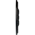 thumbnail image 4 of Ekena Millwork 27 7/8"OD x 3 7/8"ID x 2 1/2"P Tomango Egg & Dart Ceiling Medallion (Fits Canopies up to 6 3/4"), Hand-Painted Jet Black, 4 of 6