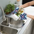 thumbnail image 3 of Microwave Noodles Pasta Cooker with Strainer Spaghetti Vegetable Steamer Dishwasher Eco-Friendly Plastic Kitchen Accessories New GRAY, 3 of 6