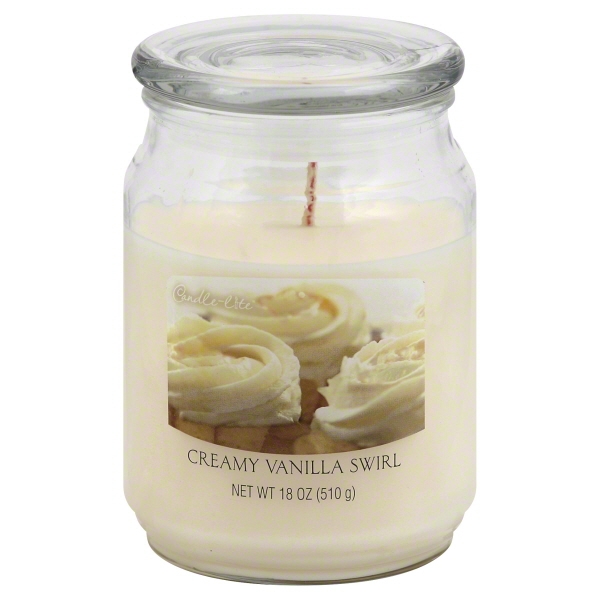 Fortune Products CandleLite Creamy Vanilla Swirl Terrace Jar Candle