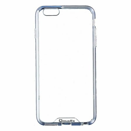 Qmadix iPhone 6 Plus 6s Plus C Series Ultra-Thin Clear Premium Co-Molded Case (Best Way To Clean Iphone 6)
