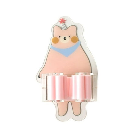 

Gvyyzp Cute Self-Adhesive Wall Mounted Mop Holder Hooks Broom Clip Rack Spring