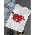thumbnail image 3 of Best Mom Best Friend Cute Heart T-Shirt Women -Image by Shutterstock, Female XX-Large, 3 of 4