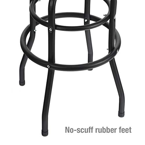 work pro shop adjustable swivel stool