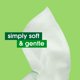 thumbnail image 5 of Toallitas faciales desmaquillantes Simple, suaves, 25 unidades, 5 of 8